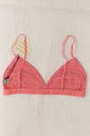 BASERANGE Mississippi bra narrow edge series collection bamboo fiber bamboo cotton soft underwear France BAS-BRMI-VE-AU23-ZUIFEN drunk pink